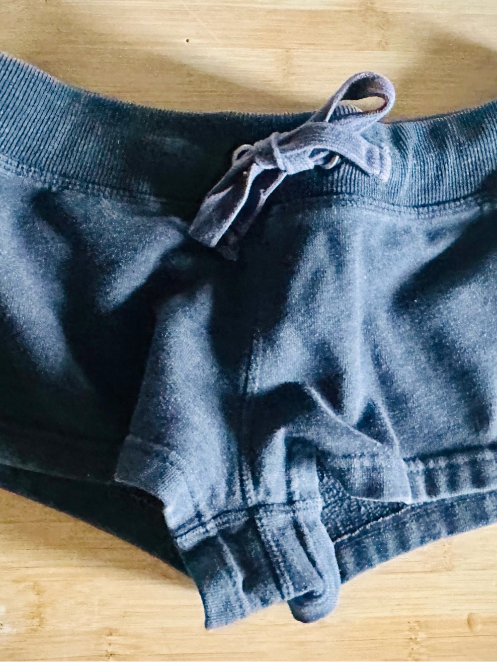 Women’s Navy Blue Drawstring Lounge Shorts